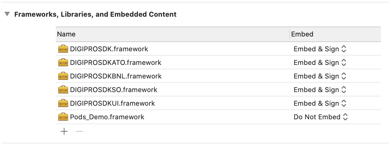 Frameworks